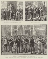 Eröffnung der Melbourne-Ausstellung